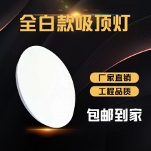 商家直銷LED吸頂燈過(guò)道燈詩(shī)派照明全白款吸頂燈